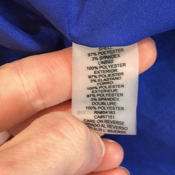 Karl Lagerfeld Blue Midi Dress - Picture 4 of 8